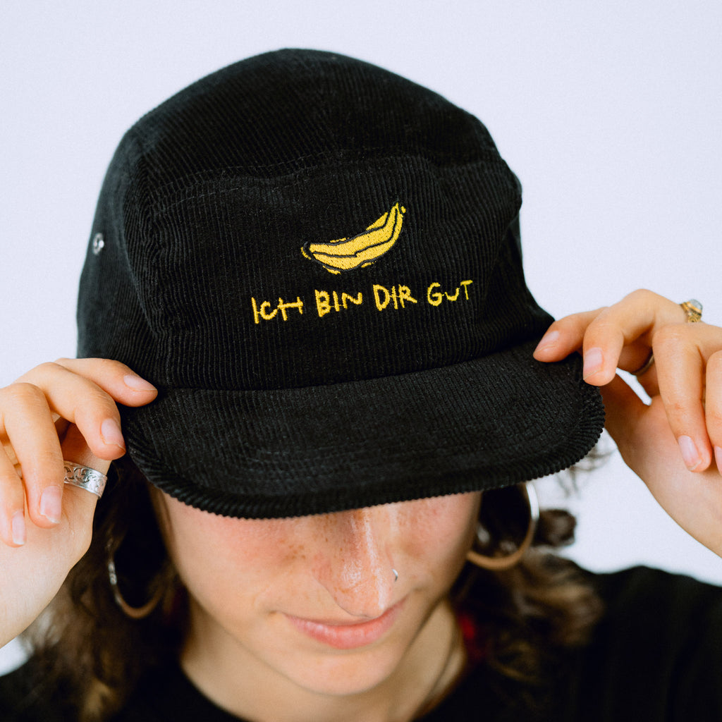 Banana | Cord Cap Schwarz