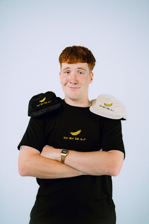 Banana | Cord Cap Schwarz