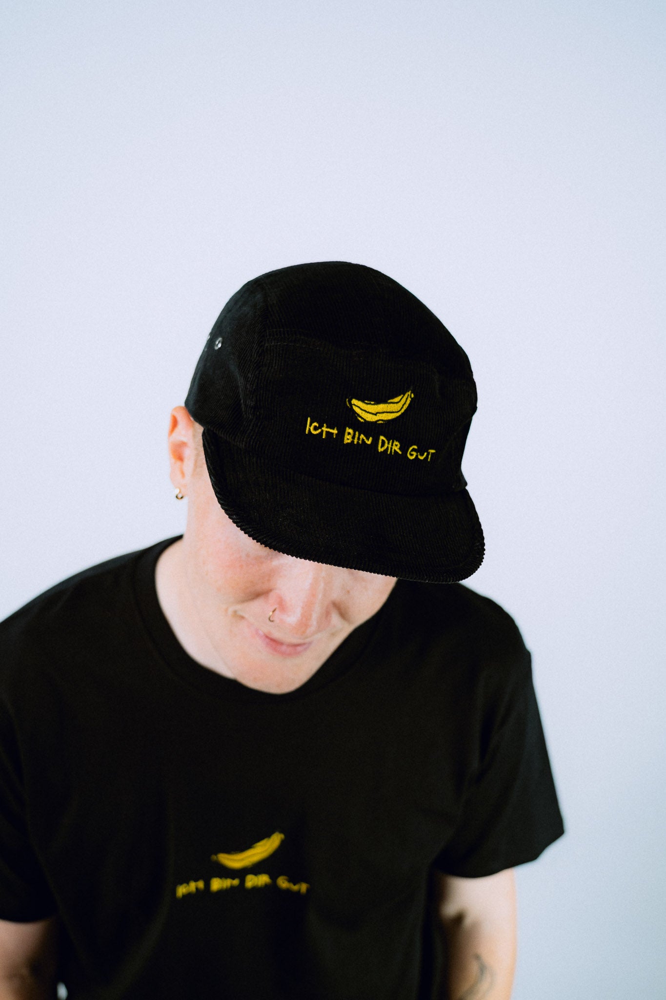 Banana | Cord Cap Schwarz