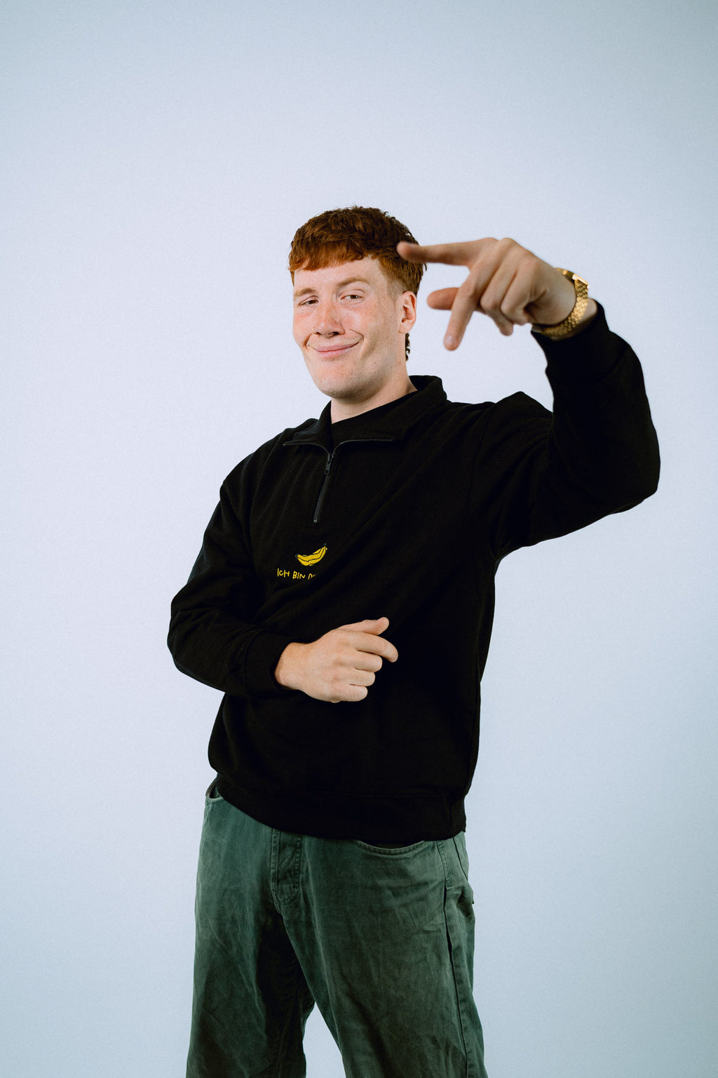 Half Zip | Banana