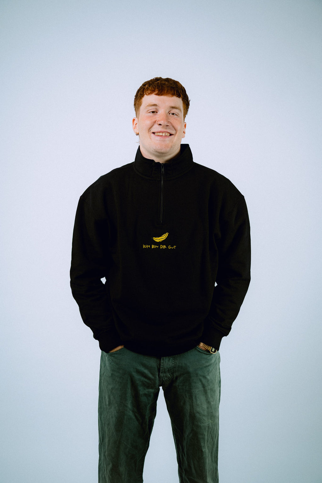 Half Zip | Banana
