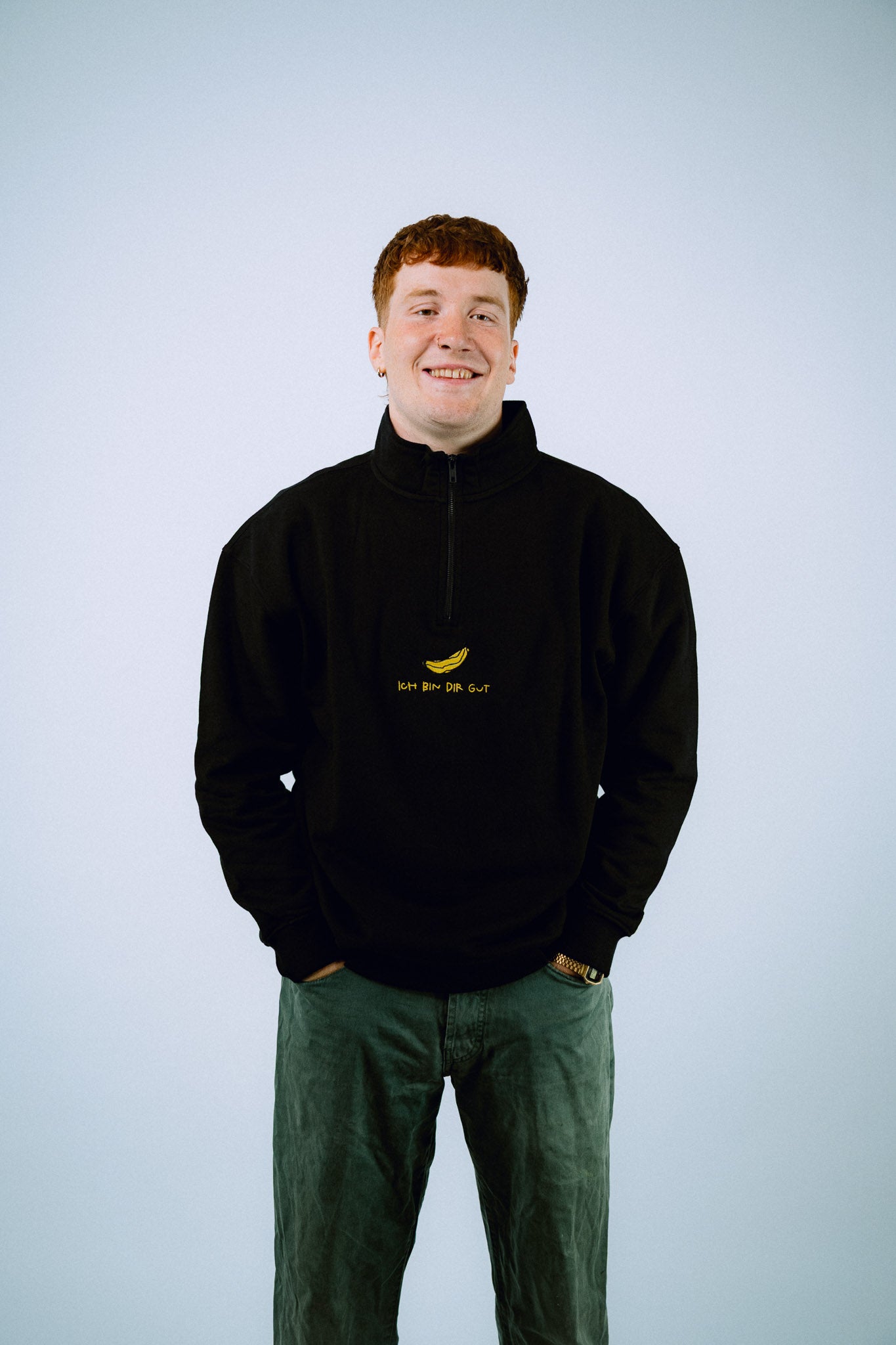 Half Zip | Banana