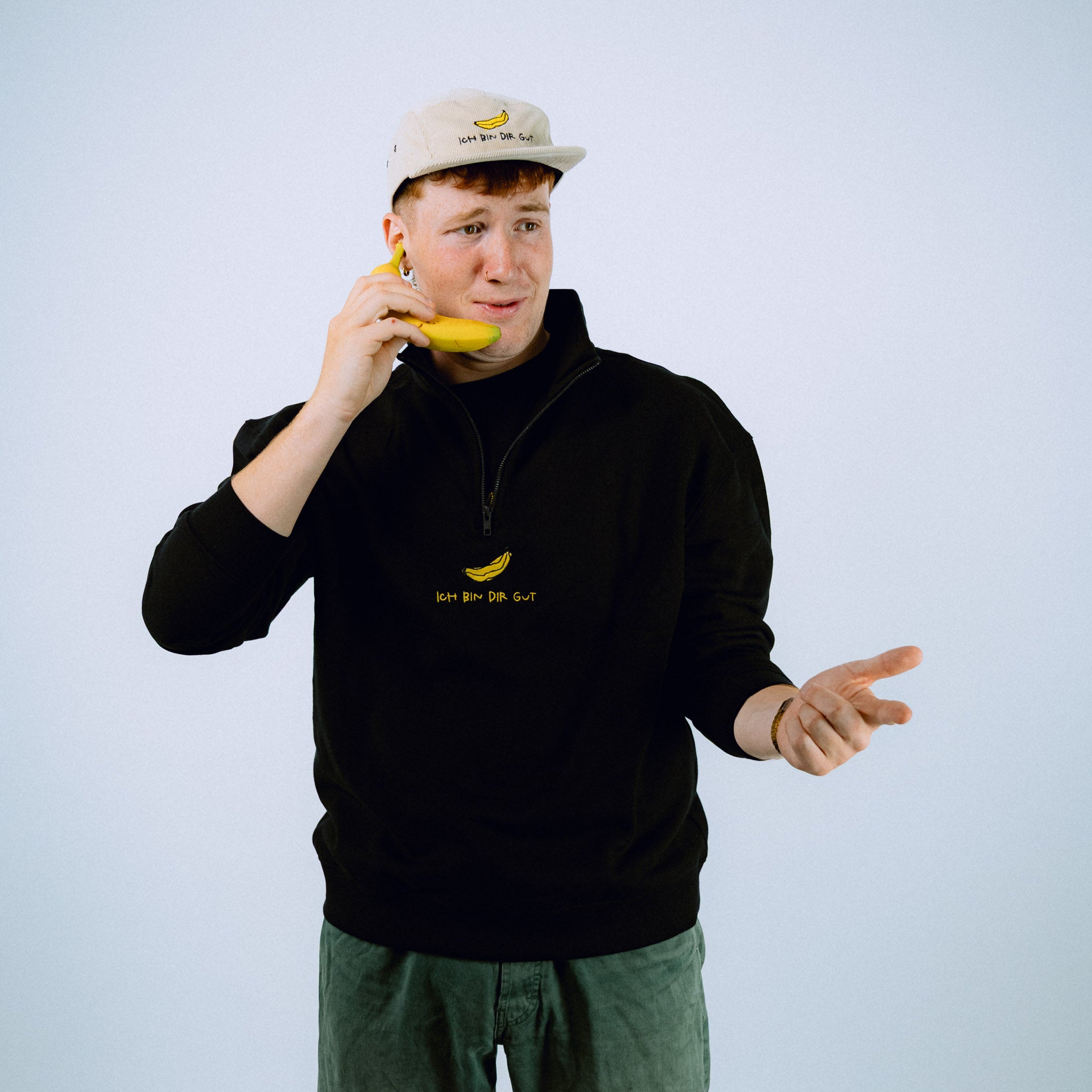 Half Zip | Banana