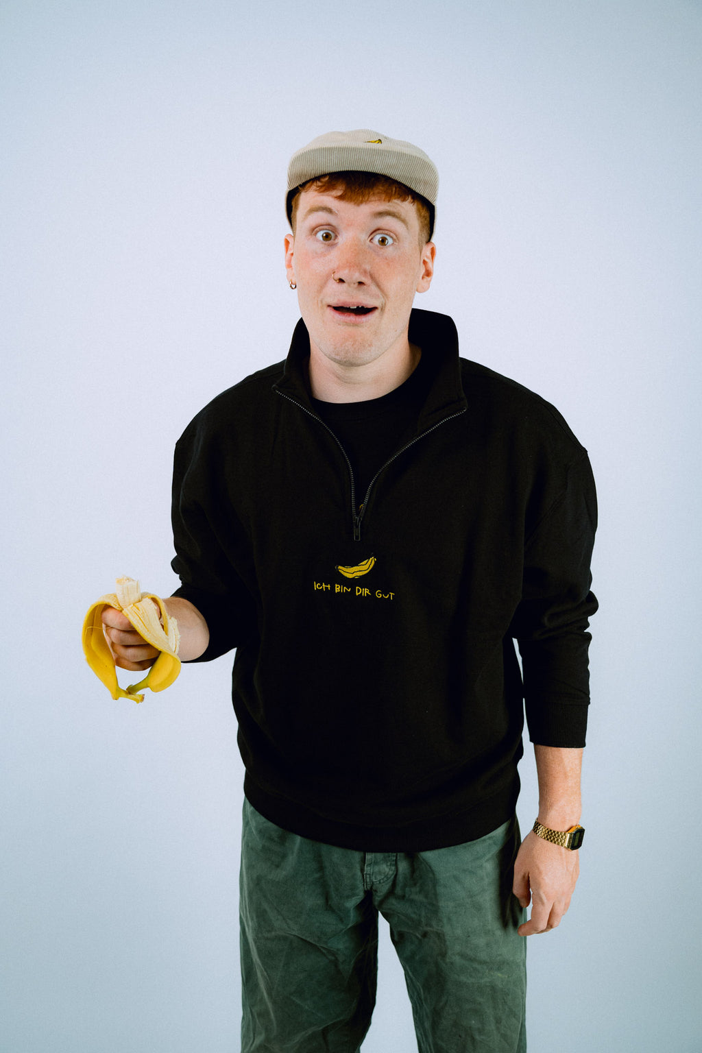 Half Zip | Banana