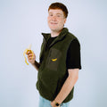 Banana | Sherpa Weste Dark Army