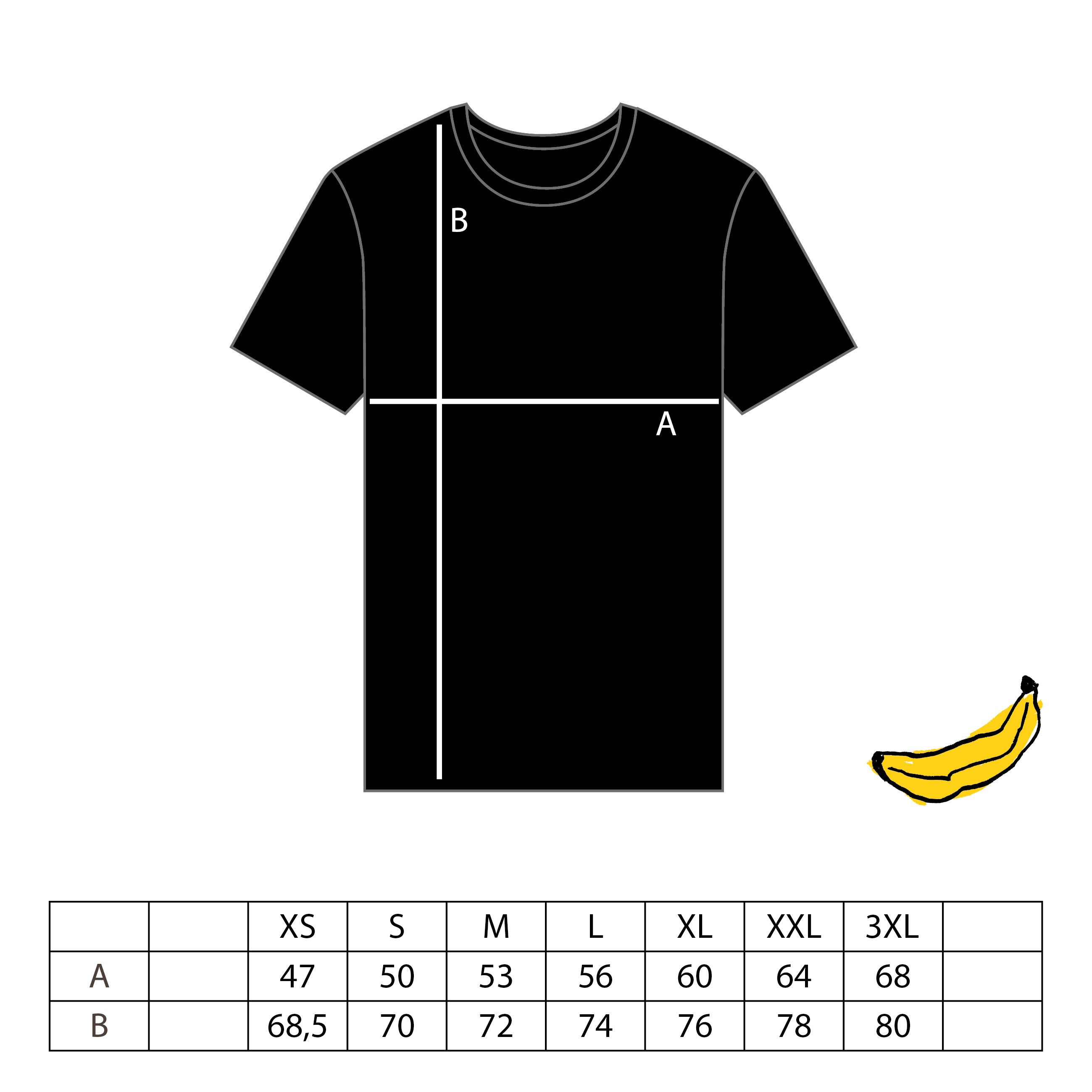 Big Banana | Shirt Schwarz